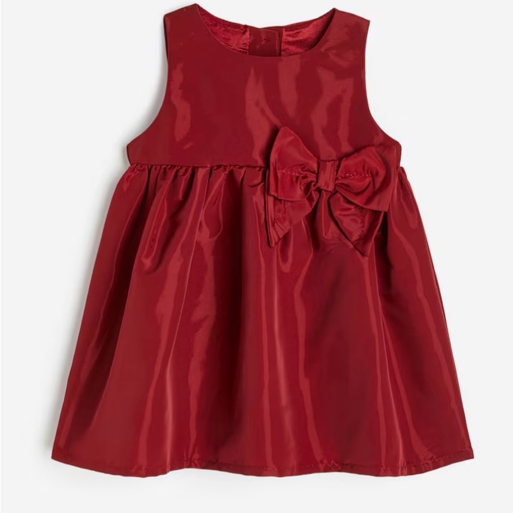 H&M bow detail dress